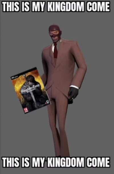 Když si konečně koupíš Kingdom Come a chceš se pochlubit kámošům