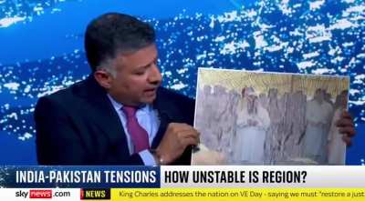 India's UK High Commissioner beautifully exposed Pakistan on Sky News.