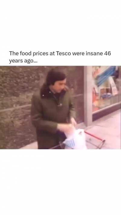 Food prices back in 1977...