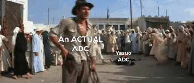 Just got paired with a Yasuo ADC who went 1/12/5 and spent half the game flaming our jungle in all chat.