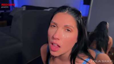 Cover me with spit please