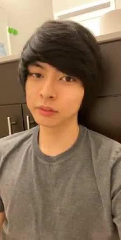 [SELF] in bathroom, guess what’s happening down there 😐