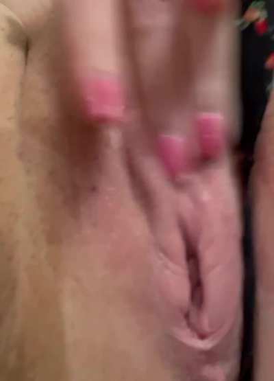Wifey playing with her pussy