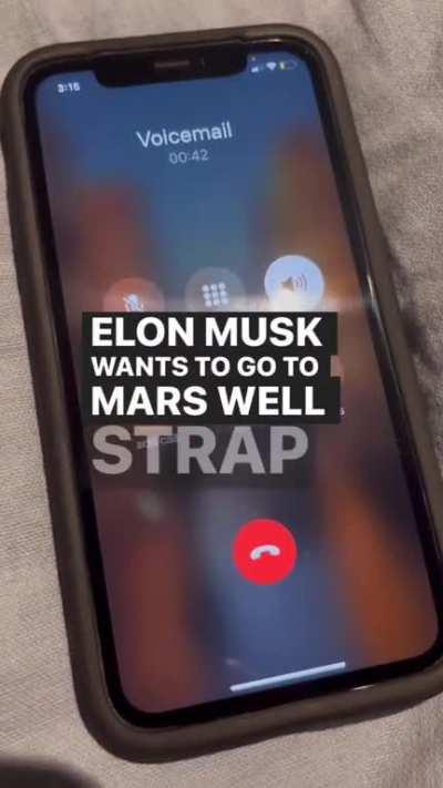 Voicemail from uncle