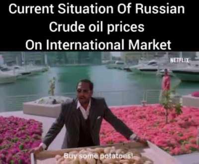 Bhaisab kya hogga Russia ka crude oil prices ka international market pe 😂