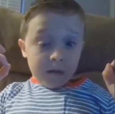 Stop saying cuss words 😢😢😭