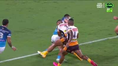 David Fifita double against The Broncos