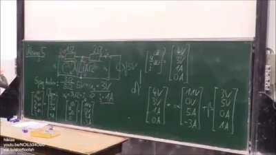 Heavy-handed professor