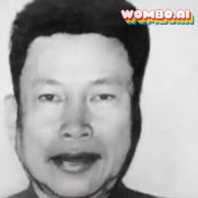 Pol Pot after killing 1.5 to 2 million people
