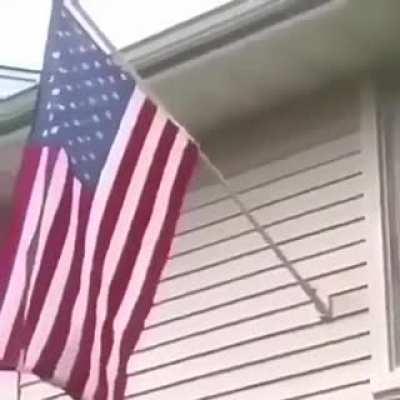 Joseph started flying some new flags starting this week....