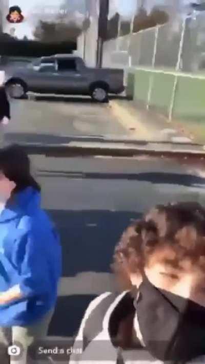 Record the fight, asswipe