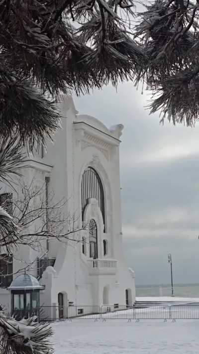 Cum e iarna în Constanța? De obicei cu vânt și ploaie, dar uneori e așa 🥰