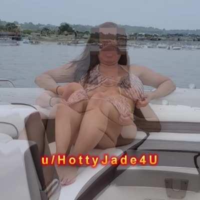 My big Asian titties anchored at Lake Norman