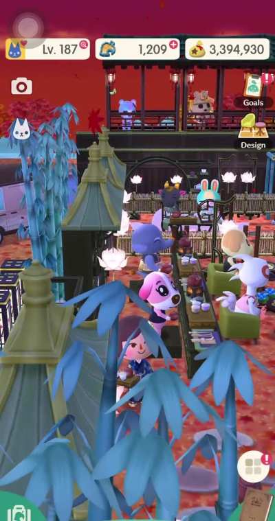 My outdoor Tea Room. What do y’all think?