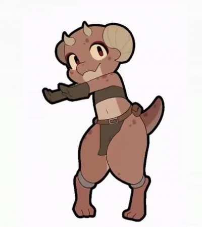 ey here is a kobold dancin