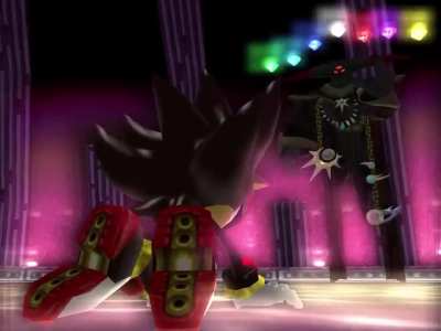 Shadow confronts the devil