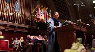University of Michigan students disrupt Honors Convocation, demanding divestment from Israel