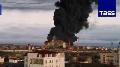 Admiral Kuznetsov has reportedly arrived at Sevastopol