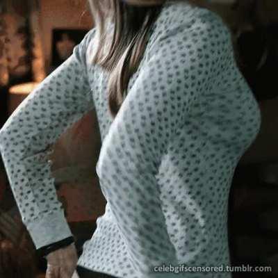 Elizabeth Olsen gets ready after you cheated together…