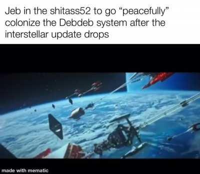 I can’t wait for KSP 2 to release so I can start saying I can’t wait for the interstellar update