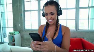 You left your phone at the gym, and Kelsi found it and starts snooping...