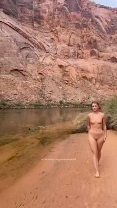 It’s too hot in the desert for clothes