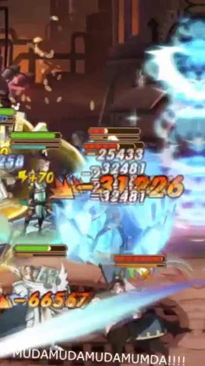 Eironn vs Thane: JoJo style. sorry for the bad quality.