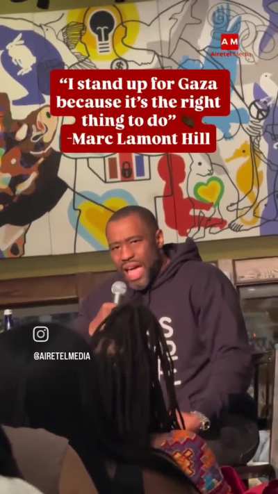 MARC LAMONT HILL SPEAKING ON PALESTINE