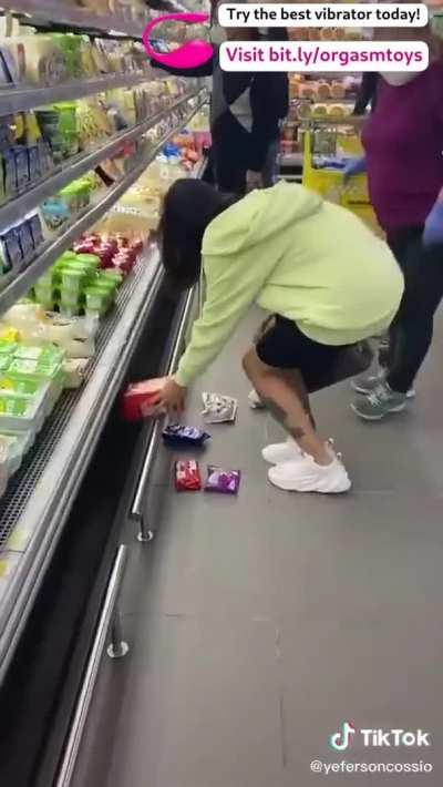 Controlling her in public through remote control vibrator.