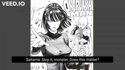 Fubuki x Saitama meet in junior high school, written by ONE (CD Drama Vol.1)