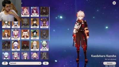 I want him to pronounce every damn character, might as well name the future ones