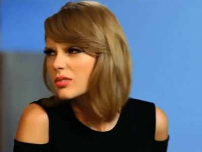 The face Taylor Swift makes here makes me want to facefuck her without a shred of mercy
