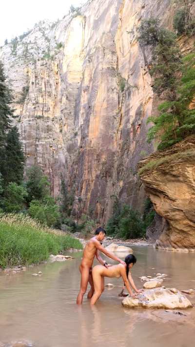 Not the usual nude beach but enough for us ☺️