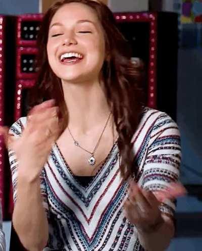 Melissa Benoist describing…