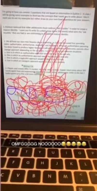 Guess teacher wont let em use the pens again