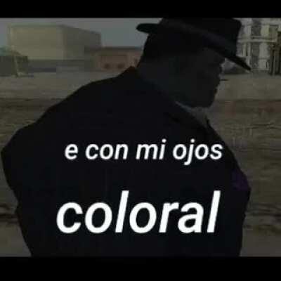 A quien diga que soy 😒 Un bandolero donde voy 😡 Le doy gracias a dios 🙏 Por oy estar onde estoy 😎 E voy seguir con mi tumbao 🚗 E con mi ojos coloral 😍 Con mi gato actival 🔫 Ustedes to me arnao ✌️