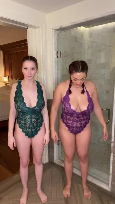 Two is better than one 😊 (her free album in the comments)