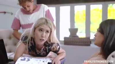 How things go in the family living room