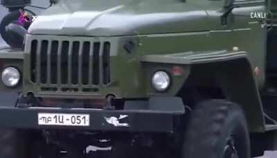 Unpublished footages from the victory parade in Baku