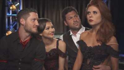 Quartet confessional from S16 - Zendaya, Anna, Maks, Val