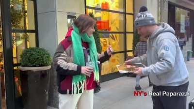 Thomasin NY Paparazzi