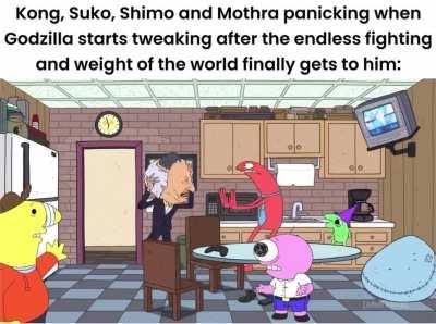 Godzilla x Kong 2 plot be like: