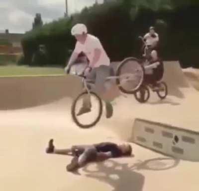 The rare double-nutter.