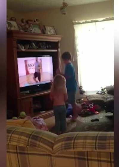 At least he won’t watch