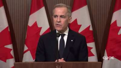 Carney: The system of global trade anchored on the United States.. is over. Our old relationship of steadily deepening integration with the United States is over. The 80 year period when the United States embraced the mantle of economic leadership&hellip; is ove