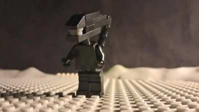 Lego Alien xenomorph test footage