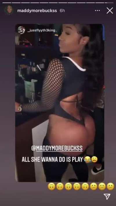 Throwback Maddy 🔥🔥 Swear She got water in that ass 💧