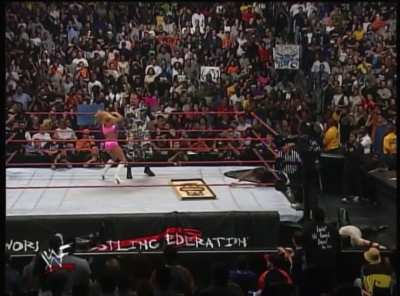 25 years ago at Backlash, Bubba Ray put Trish Stratus through a table after she cost him and D-Von their match against Test & Albert