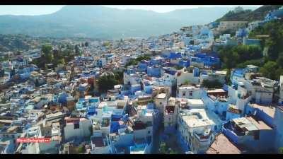 Chefchaouen from above