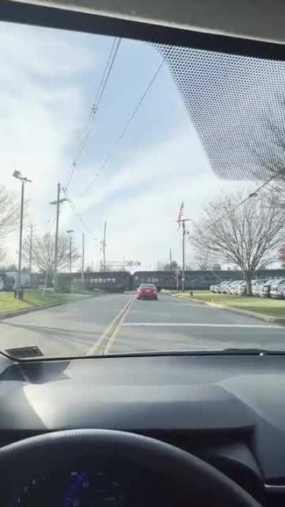 Saw this gem in Flemington,NJ awhile I was going to work! Must have taken out for a special occasion